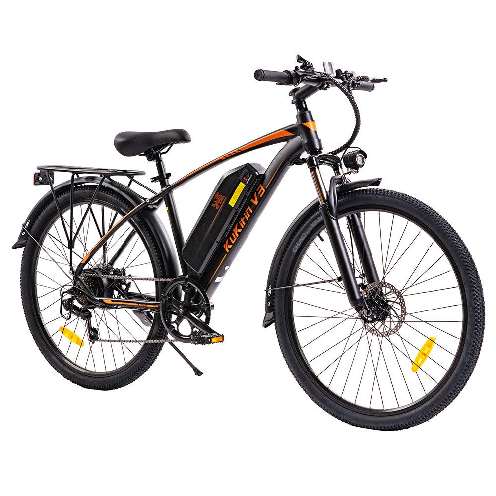 Kukirin V3 Electric Mountain Bike 27.5'' Tires 350W Motor 36V 15Ah Battery