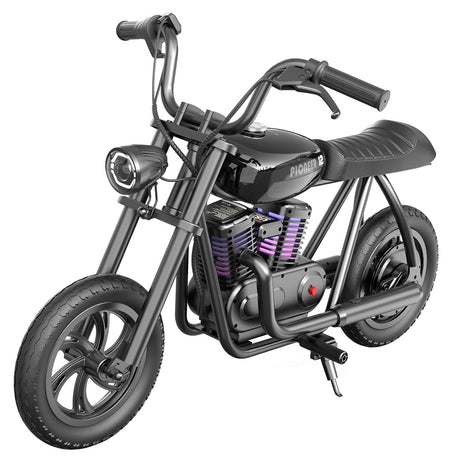 HYPER GOGO Pioneer 12 Plus Elektromotorrad 12'' Reifen 160W Motor 24V 5,2Ah Batterie