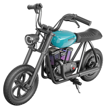 HYPER GOGO Pioneer 12 Plus Elektromotorrad 12'' Reifen 160W Motor 24V 5,2Ah Batterie