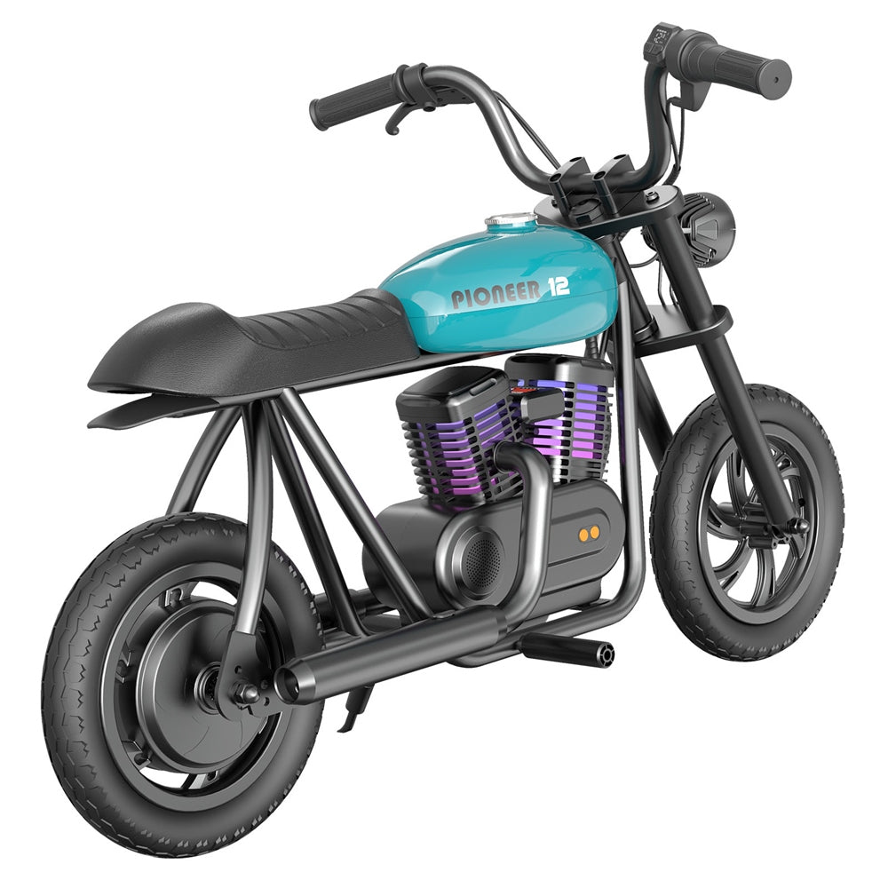 HYPER GOGO Pioneer 12 Plus Electric Motorcycle 12'' Tires 160W 24V 5.2Ah Battery