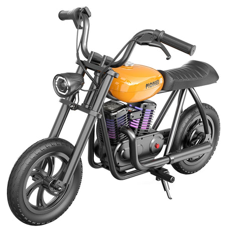 HYPER GOGO Pioneer 12 Plus Elektromotorrad 12'' Reifen 160W Motor 24V 5,2Ah Batterie