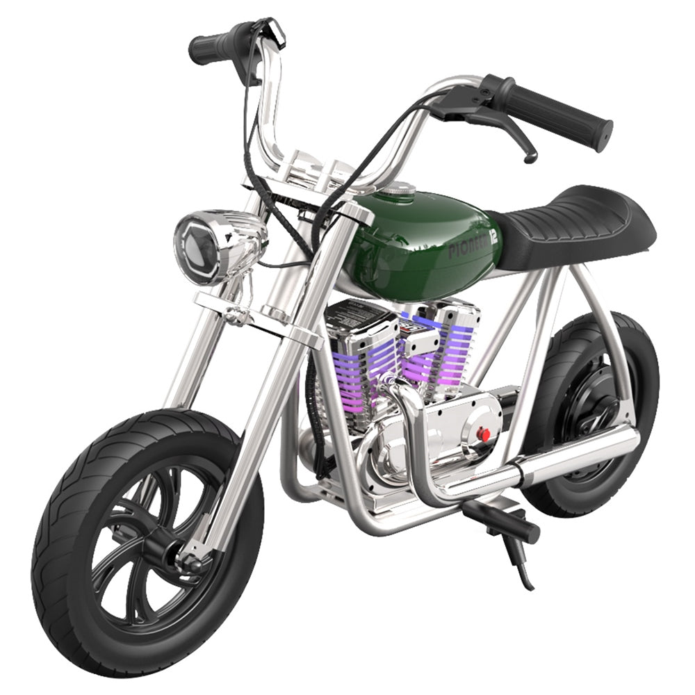 HYPER GOGO Pioneer 12 Plus with App Electric Motorcycle 12'' 160W 24V 5.2Ah Battery