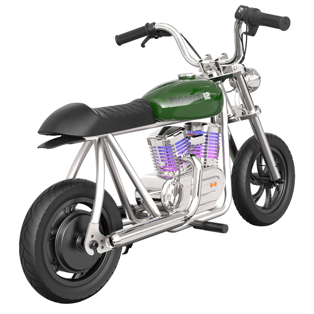 HYPER GOGO Pioneer 12 Plus with App Electric Motorcycle 12'' 160W 24V 5.2Ah Battery