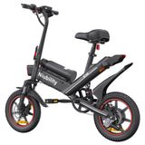 NIUBILITY B14S Electric Bike 14'' Tires 400W Motor 48V 15Ah Dual Battery