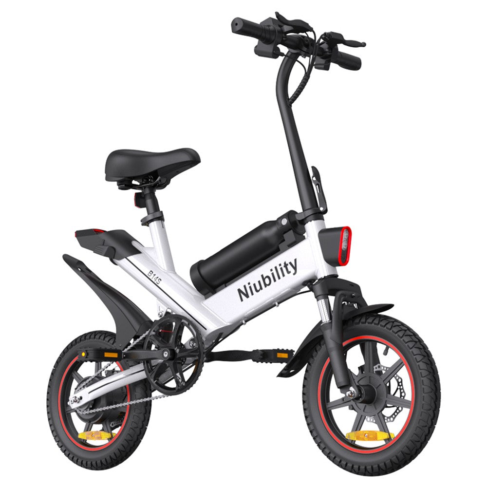 NIUBILITY B14S Electric Bike 14'' Tires 400W Motor 48V 15Ah Dual Battery