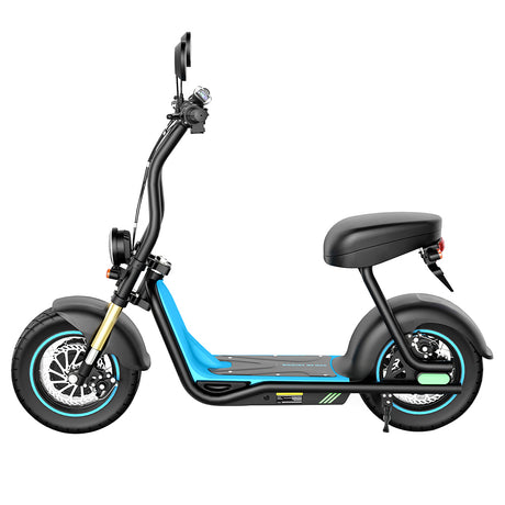 BOGIST M5 Max Electric Scooter with EEC 14-inch Tire 1000Ｗ Motor 40km/h Speed 48V 13Ah Battery with Seat