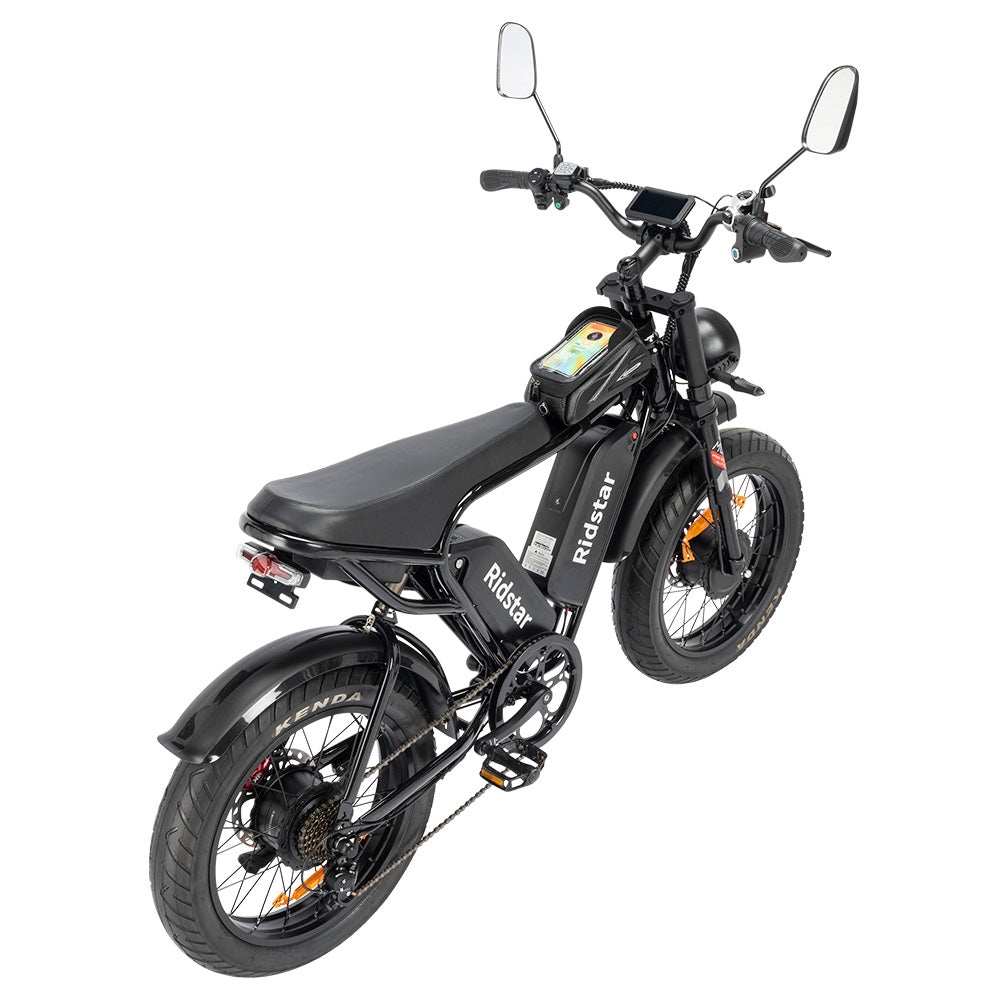 Ridstar Q20 Pro Electric Bike 20'' Tires Dual 1000W Motors Dual 52V 20AH Batteries