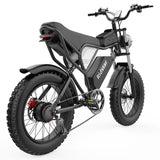 Bicicleta de montaña eléctrica Ridstar Q20 20" batería del motor 48V 20Ah de los neumáticos 1000W