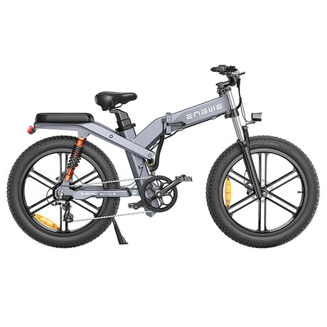 Bicicleta de montaña eléctrica ENGWE X26 de 26 pulgadas con neumáticos anchos todoterreno y motor de 1000 W