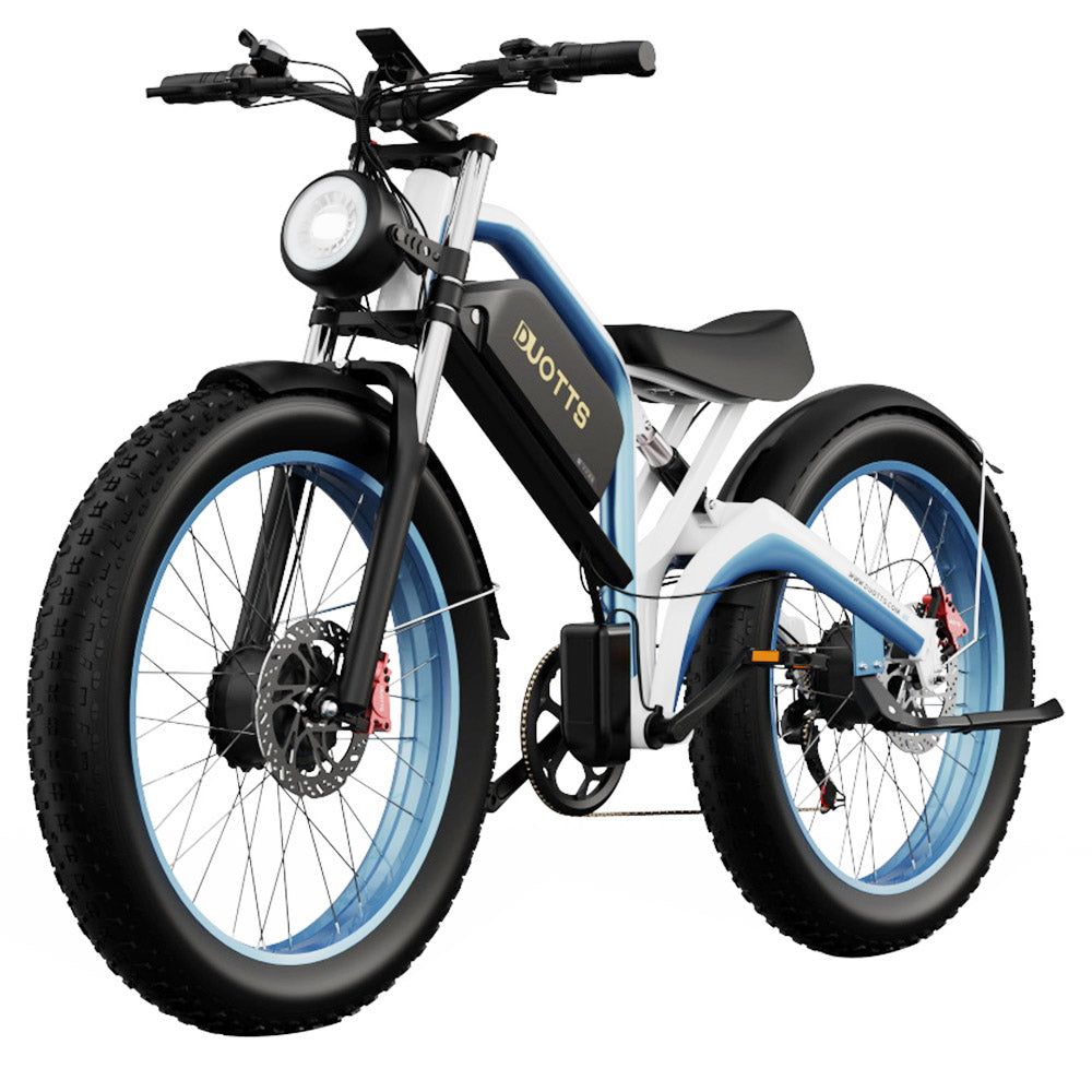 DUOTTS N26 Electric Bike 26'' Tires Dual 750W Motors 48V 20Ah Samsung Battery