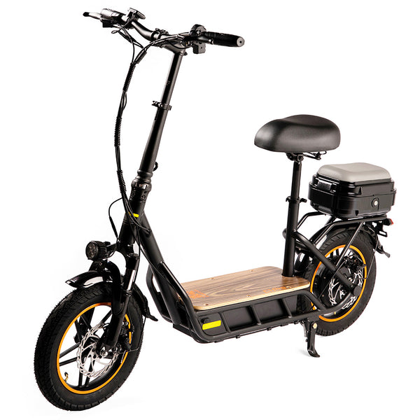 KuKirin C1 Pro Electric Scooter mit Sitz, 14'' Offroad-Reifen, 500-W-Motor