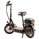 KuKirin C1 Pro Electric Scooter with Seat 14'' Off-Road Tires 500W Motor