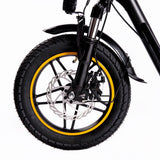 KuKirin C1 Pro Electric Scooter with Seat 14'' Off-Road Tires 500W Motor