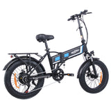 Bicicleta eléctrica ONESPORT OT10 de 20'' con neumáticos de 500W, batería de 48V y 12Ah