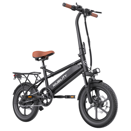 Bicicleta eléctrica NIUBILITY B16S con neumáticos de 16'', motor de 350W, batería de 36V y 14,5Ah