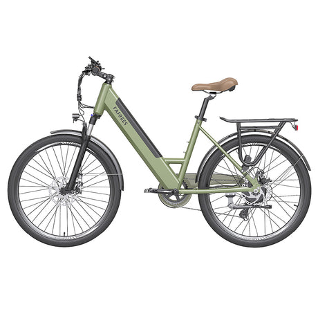 Favorable bici eléctrica de la ciudad de Fafrees F26 26" batería del motor 36V 10Ah de los neumáticos 250W