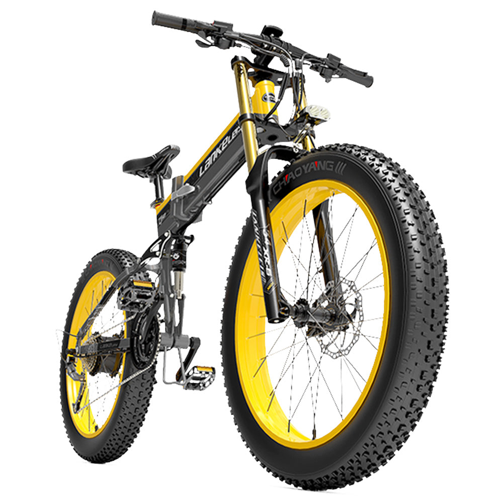 LANKELEISI T750 Plus Electric Bike 26'' Tires 1000W Motor 48V 17.5Ah Battery