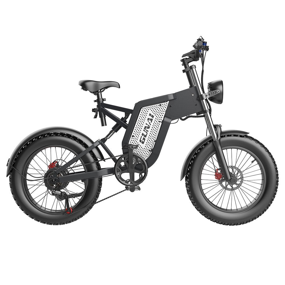 GUNAI MX25 Electric Mountain Bike 20'' Tires 1000W Motor 48V 25Ah Battery