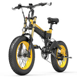 LANKELEISI X3000 Plus Electric Bike 20'' Tires 1000W Motor 48V 17.5Ah Battery
