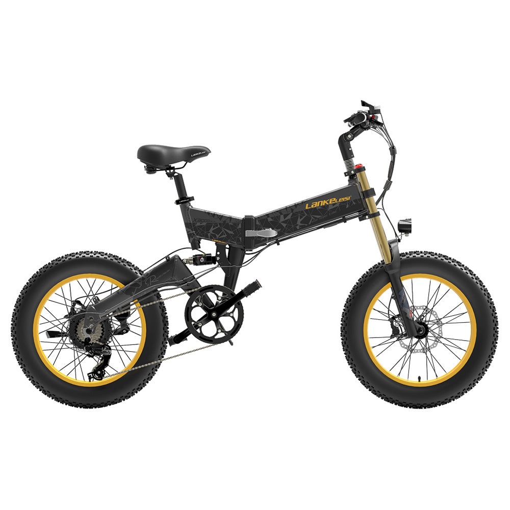 LANKELEISI X3000 Plus Electric Bike 20'' Tires 1000W Motor 48V 17.5Ah Battery