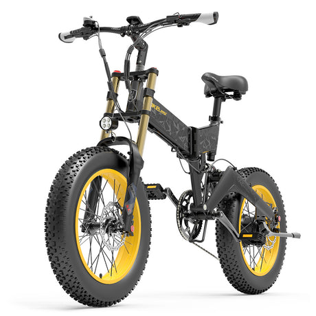 LANKELEISI X3000 Plus Electric Bike 20'' Tires 1000W Motor 48V 17.5Ah Battery