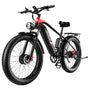 DUOTTS F26 Electric Bike 26'' Tires Dual 750W Motors 48V 17.5Ah LG Battery