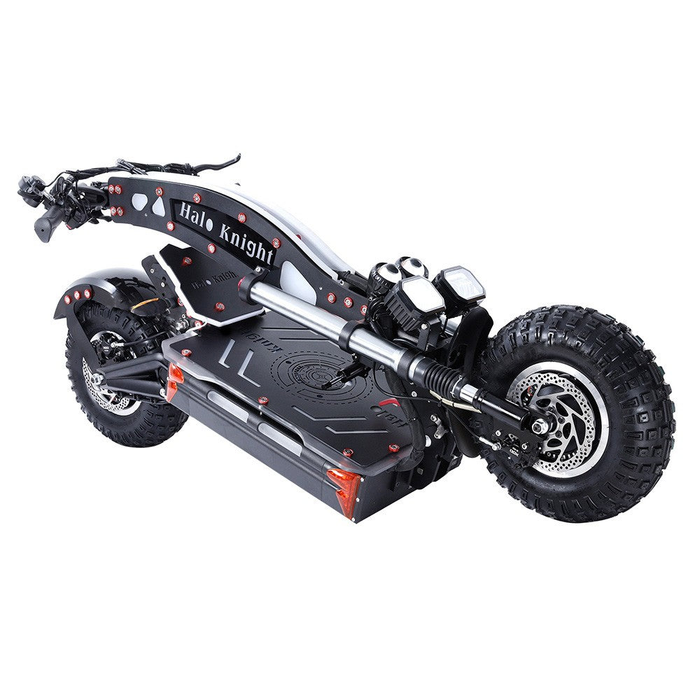 Halo Knight T107 Max Electric Scooter 14'' Tires Dual 4000W Motors 72V 50Ah Battery