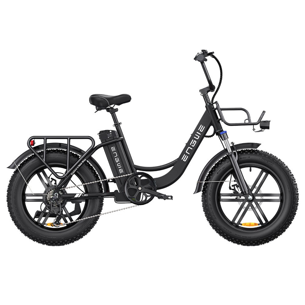 star elektro klapprad 20 zoll fat tire mit drehmomentsensor ENGWE L20 Elektrisches Step-Thru-Bike 20" Fat Tires 250W Motor 48V 13Ah