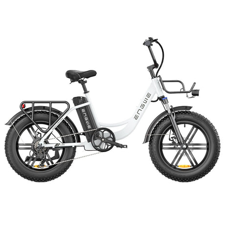 ENGWE L20 Electric Step-Thru Bike 20'' Fat Tires 250W Motor 48V 13Ah Battery