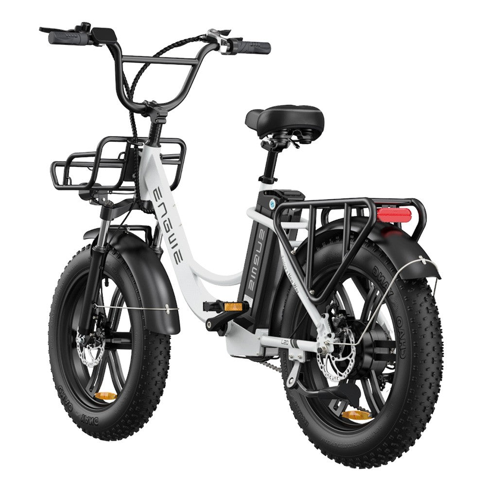 ENGWE L20 Electric Step-Thru Bike 20'' Fat Tires 250W Motor 48V 13Ah Battery