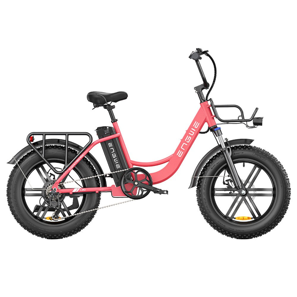 ENGWE L20 Electric Step-Thru Bike 20'' Fat Tires 250W Motor 48V 13Ah Battery