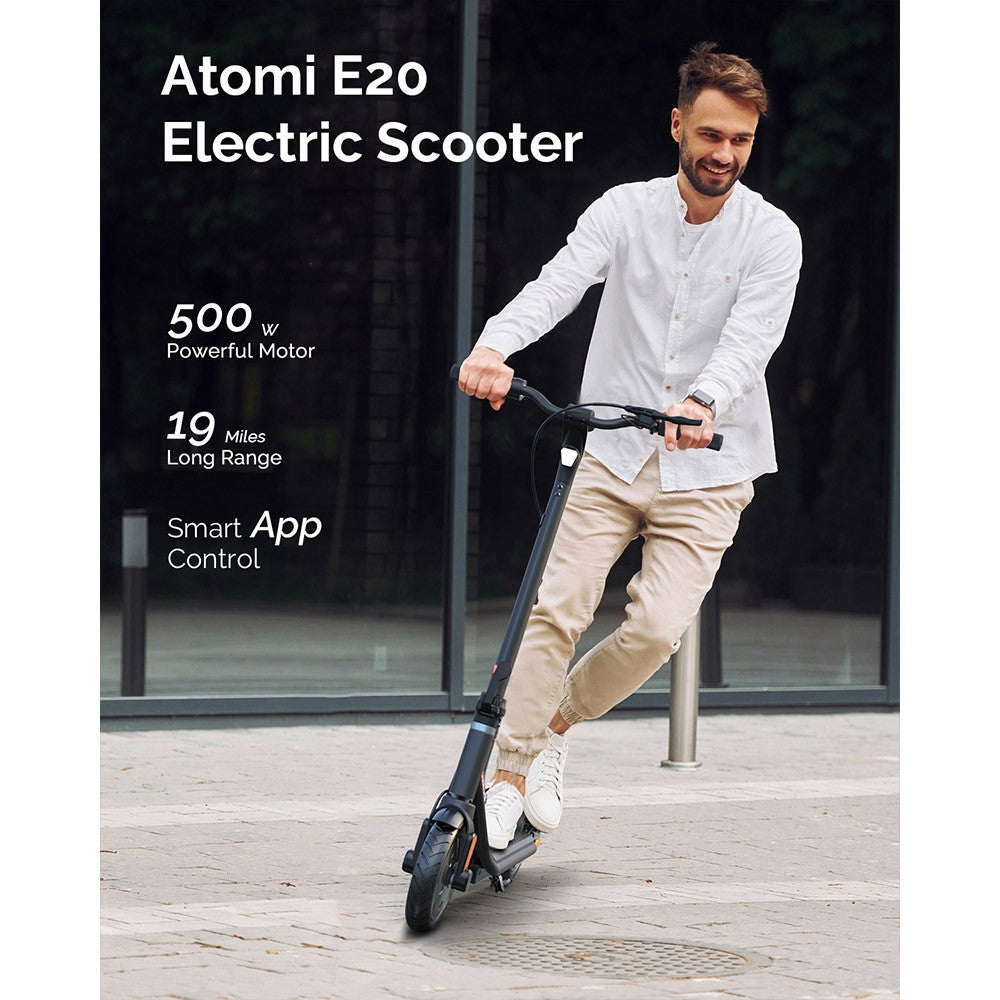 Atomi E20 Electric Scooter 8.5'' Tires 250W Motor 36V 7.5Ah Battery