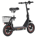 BOGIST M5 Pro-S Electric Scooter with Seat 12'' Tires 500W 48V 13Ah Battery