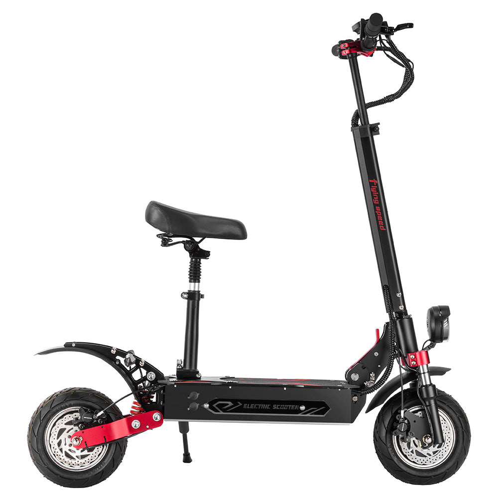 BOYUEDA Q7 Pro Max Electric Scooter 10" Tires Dual 1600W Motors 52V 28Ah Battery