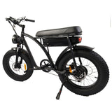 Bezior XF001 Electric Mountain Bike 20'' Fat Tires 1000W Motor 48V 12.5Ah Battery