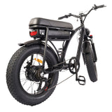 Bezior XF001 Electric Mountain Bike 20'' Fat Tires 1000W Motor 48V 12.5Ah Battery