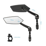 Bike Rearview Mirror, 360° Adjustable