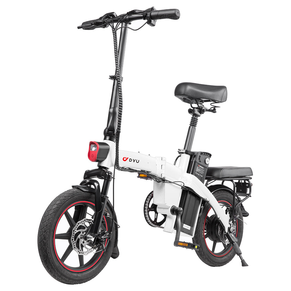 DYU A5 Electric City Bike 14'' Tire 350W Motor 48V 7.5Ah Battery