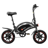 DYU D3F Electric City Bike 14'' Tires 240W Motor 36V 10Ah Battery