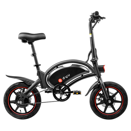 DYU D3F Electric City Bike 14" Tires 240W Motor 36V 10Ah Battery