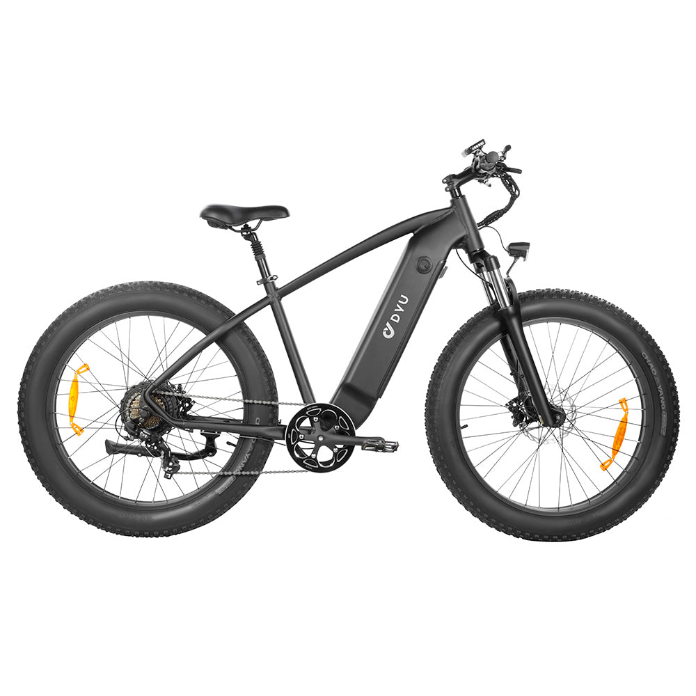 DYU King 750 Electric Bike 26'' Fat Tires 750W Motor 48V 20Ah LG Battery