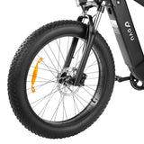 DYU King 750 Electric Bike 26'' Fat Tires 750W Motor 48V 20Ah LG Battery