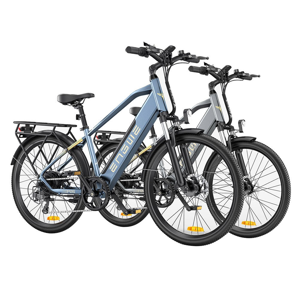 ENGWE P26 Electric Commuting Bike 26'' Tires 250W Motor 36V 17Ah Battery