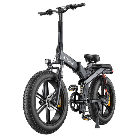 ENGWE X20 Electric Mountain Bike 20'' Off-Road Fat Tires 750W Motor