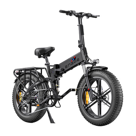 ENGWE ENGINE Pro Bicicleta de montaña eléctrica 20'' Neumáticos anchos 750W 48V 16Ah Batería