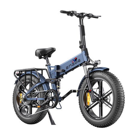 ENGWE ENGINE Pro Bicicleta de montaña eléctrica 20'' Neumáticos anchos 750W 48V 16Ah Batería