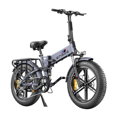 ENGWE ENGINE Pro Bicicleta de montaña eléctrica 20'' Neumáticos anchos 750W 48V 16Ah Batería