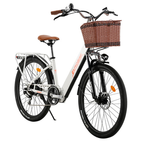 EUROBIKE Cityrun Electric Bike 250W Motor 36V 10Ah Battery