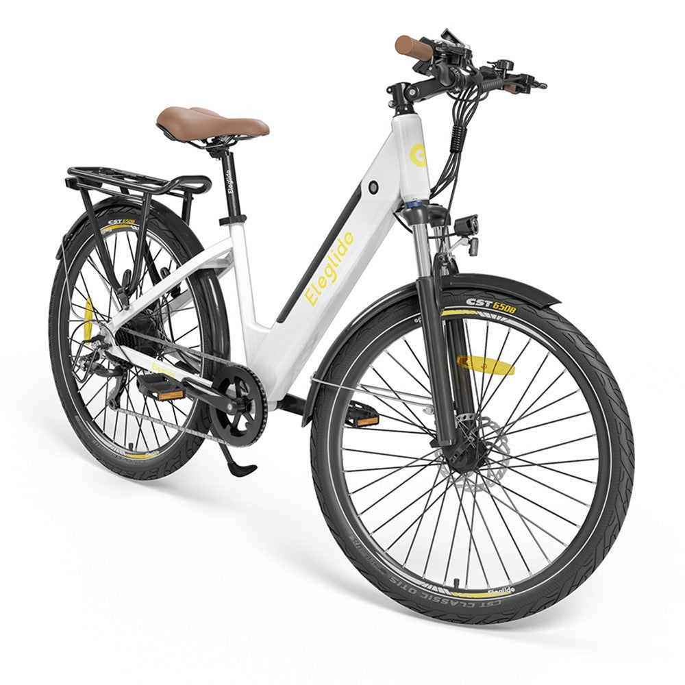 Bicicleta de trekking eléctrica paso a paso Eleglide T1 27,5'' Motor 250W Batería 36V 13Ah