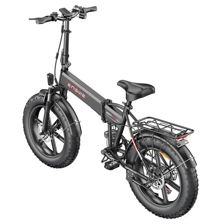 ENGWE EP-2 Pro Folding Electric Mountain Bike 20‘’ Fat Tires Electric Bicycle